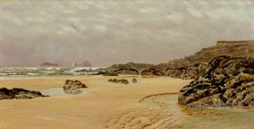 ジョン・ブレット Painting - トレアーノン湾の風景の眺め ブレット・ジョン